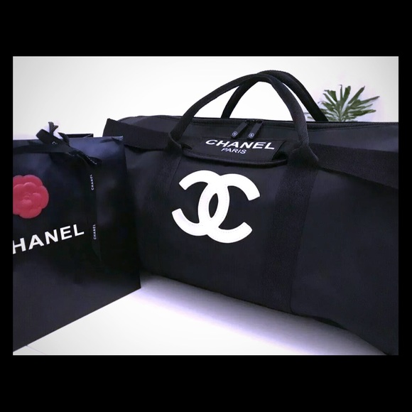 chanel vip duffle